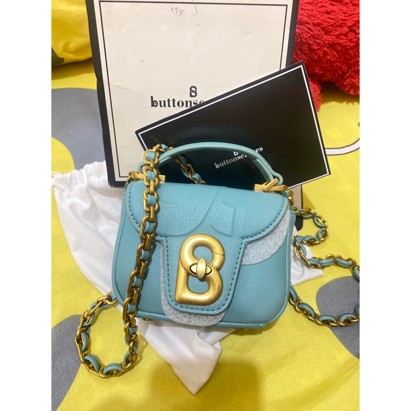 ALMA FLAP BAG MICRO BUTTONSCARVES