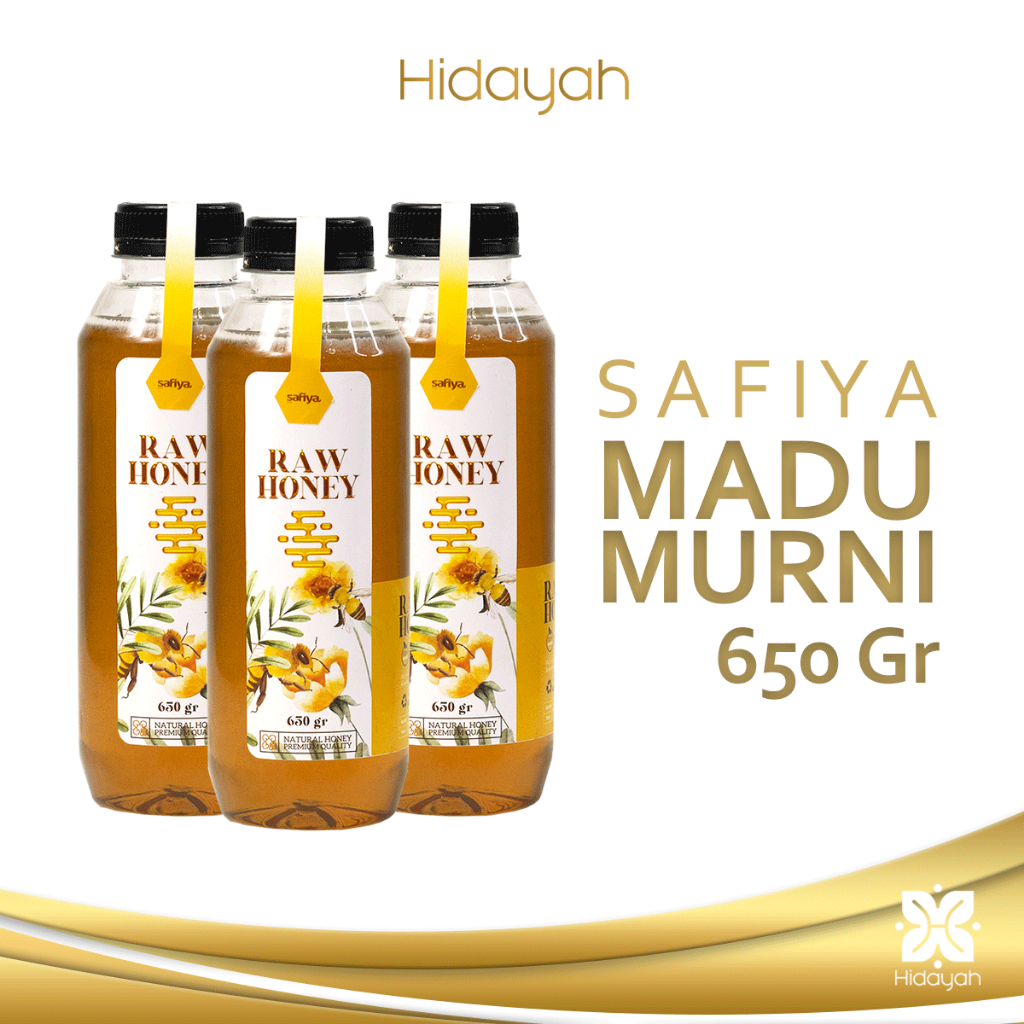 

Madu Murni 650 Gr Safiya - Madu Asli Multiflora Original Premium