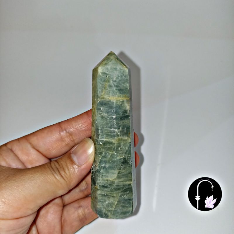 Aquamarine Tower Natural Stone High Quality