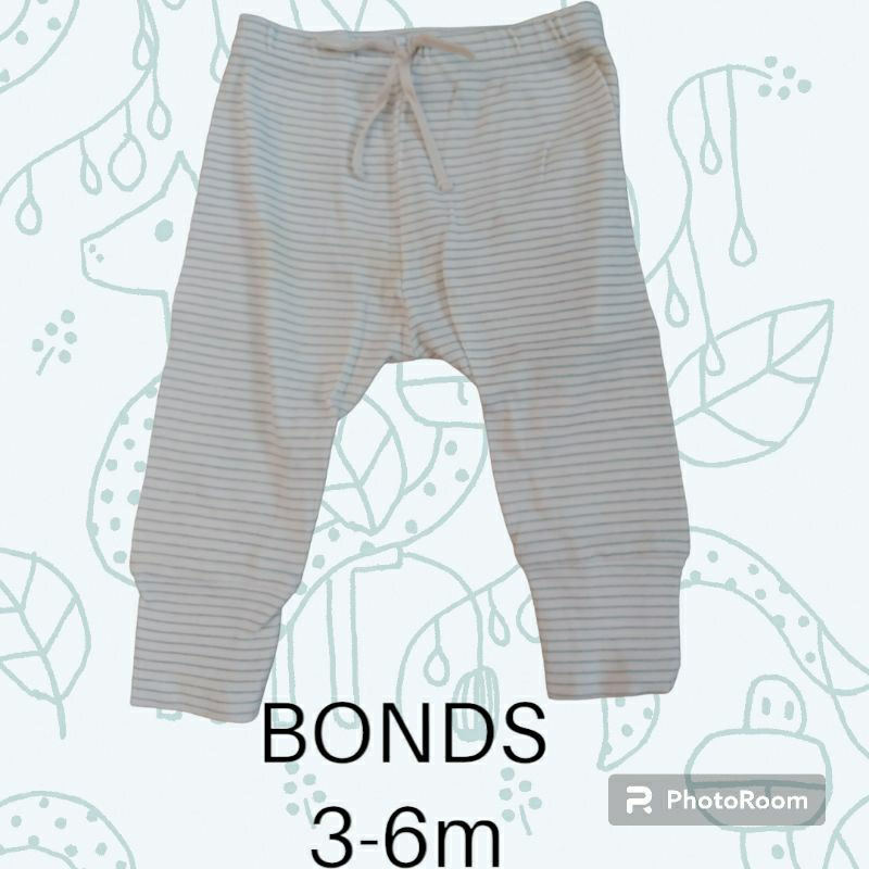 BONDS xelana panjang legging anak bayi baby 3-6 months bulan original asli