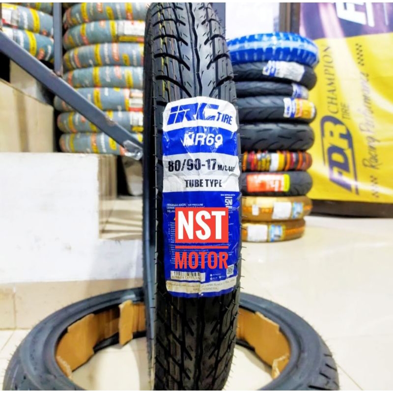 Ban Luar IRC 80/90 17 NR69 Tubetype Ban Luar Motor Bebek Original IRC