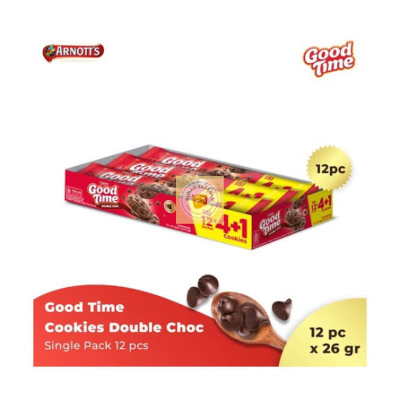 

Good Time Arnott's Cookies Double Chocolate