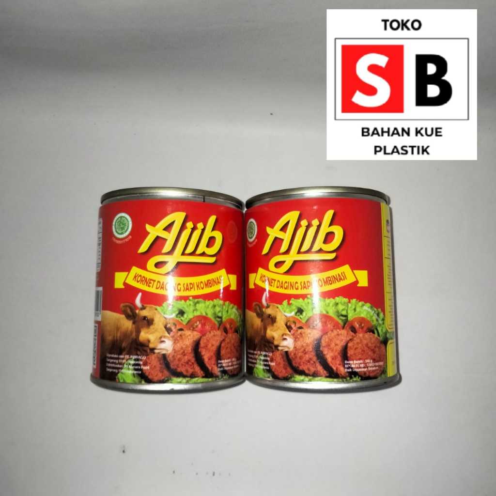 

AJIB KORNET DAGING SAPI ORIGINAL 340 GRAM HALAL