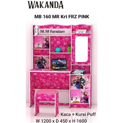 Wakanda Meja Belajar Anak karakter MB160 MR KRT 29