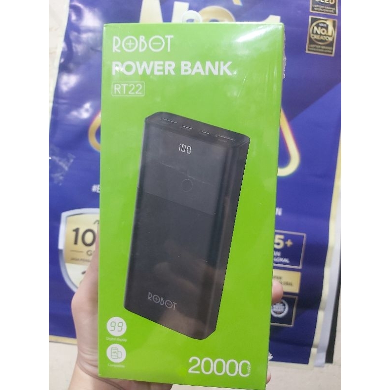 ROBOT POWER BANK 20000MAH