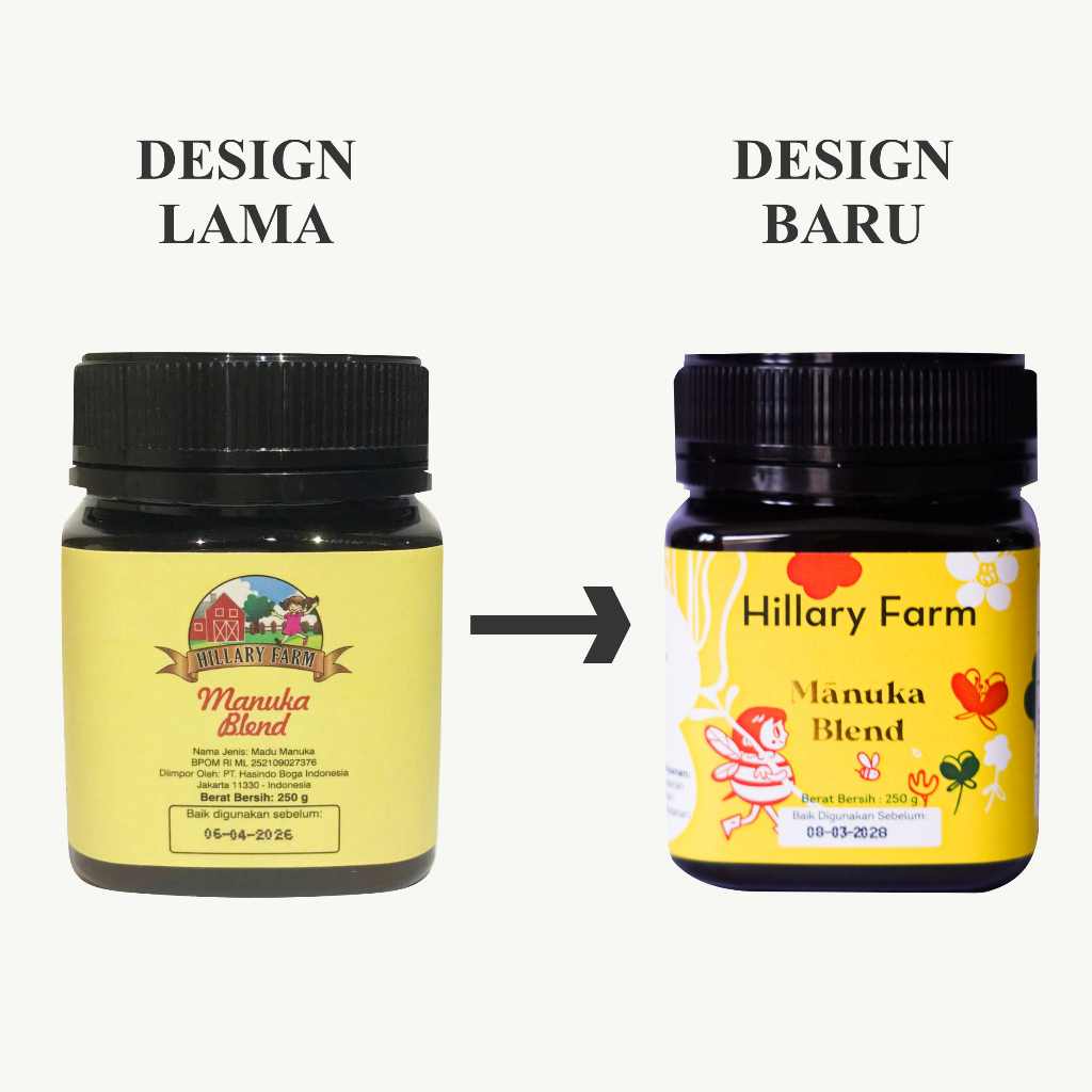 

Hillary Farm Manuka Blend 250gr