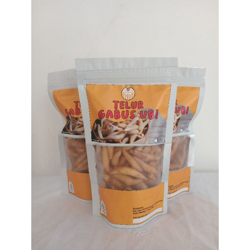 

TELUR GABUS UBI RENYAH MANIS WIJEN 90GR
