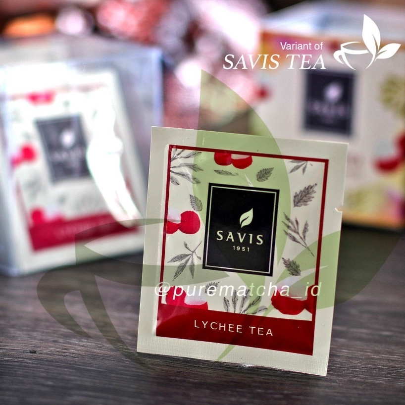 

Savis Tea - Lychee Tea 1tb Fruity Tea Premium Teh Rasa Buah Leci