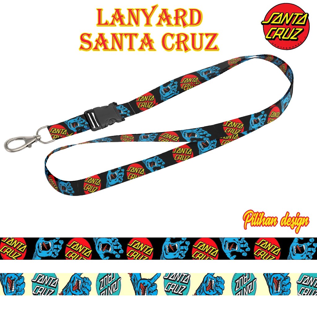 

[LANYARD] Santa Cruz Gantungan Kunci, Handphone, ID Card