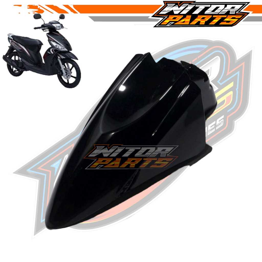 Spakbor Depan Yamaha Mio J Warna Hitam / Spakbor Slebor Depan Motor Yamaha Mio J Warna Hitam / Slebo