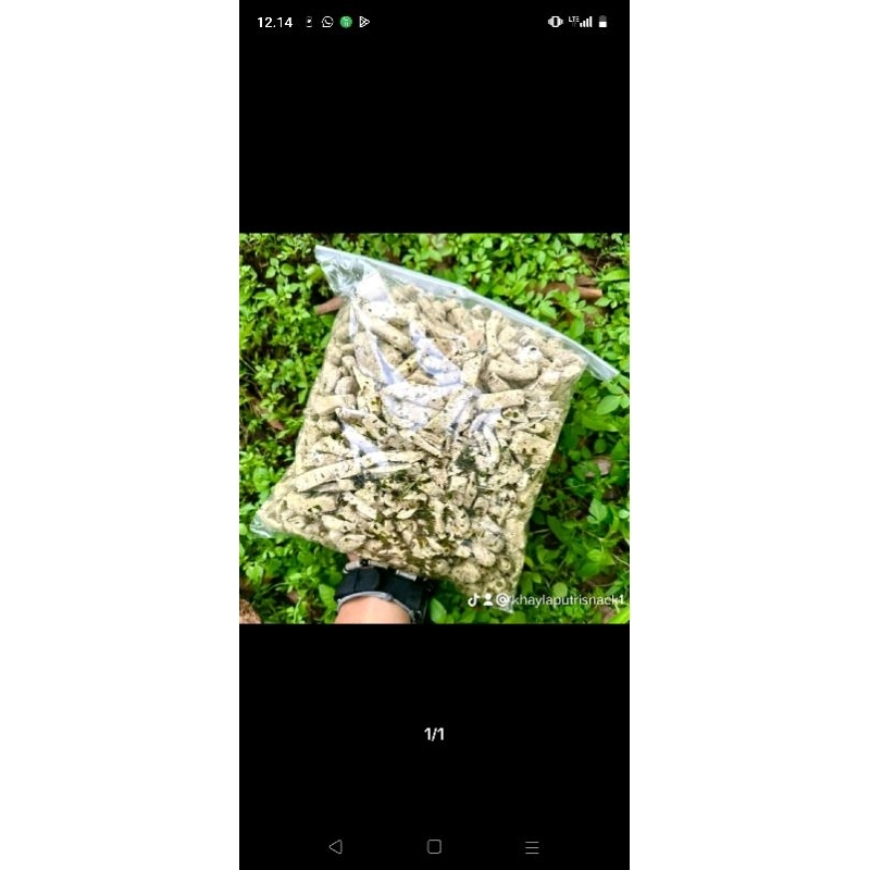 

basreng original daun jeruk 1kg