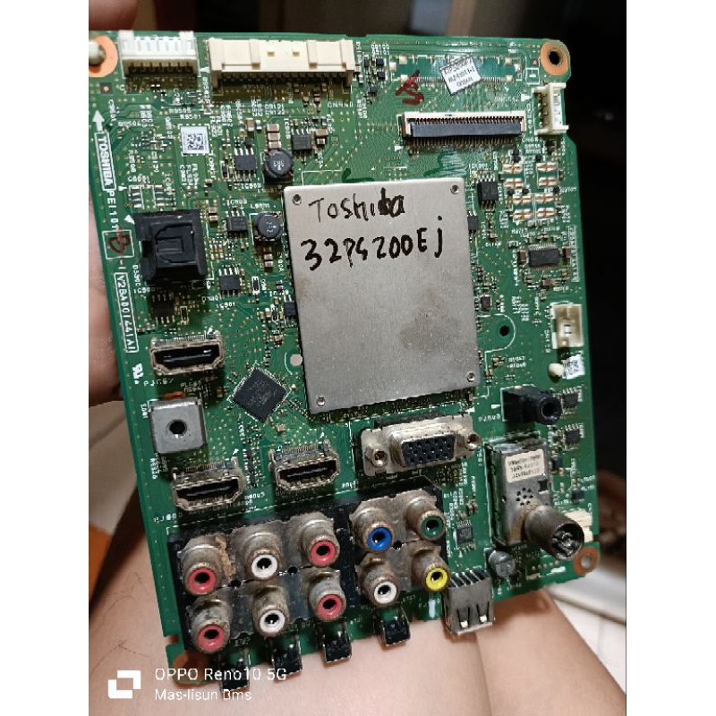 MESIN MB MAINBOARD TV TOSHIBA 32PS200 EJ- 32PS200EJ