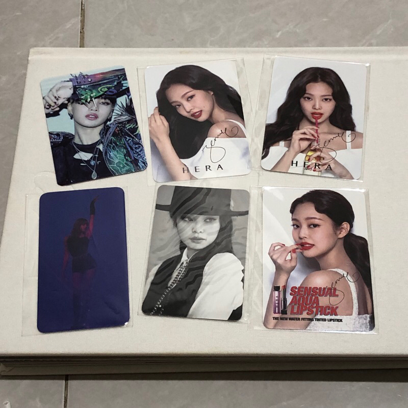 (SET) JENNIE CD THE SHOW HERA OFFICIAL PHOTOCARD lisa