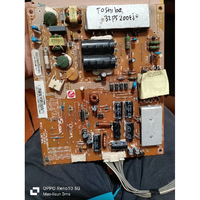 PSU POWER SUPPLAY POWER SUPLAY REGULATOR TV LED TOSHIBA 32PS200EJ 32PS200 EJ 32PX200EJ 32PX200 EJ