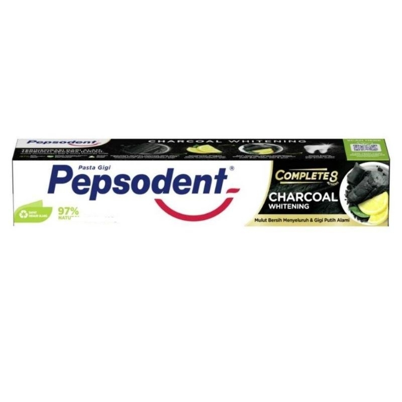 PEPSODENT PASTA GIGI CHARCOAL WHITENING
