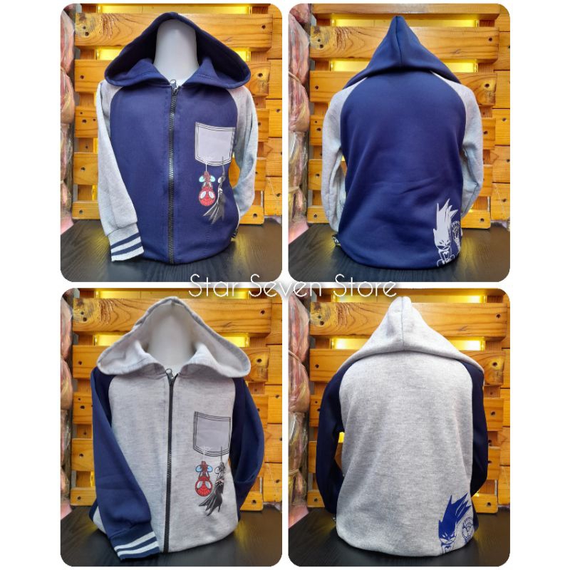 Jaket Anak Laki-Laki Superhero Spiderman/Kids Jacket/Jaket Anak Laki-laki/Jaket Anak/Jaket Anak Laki