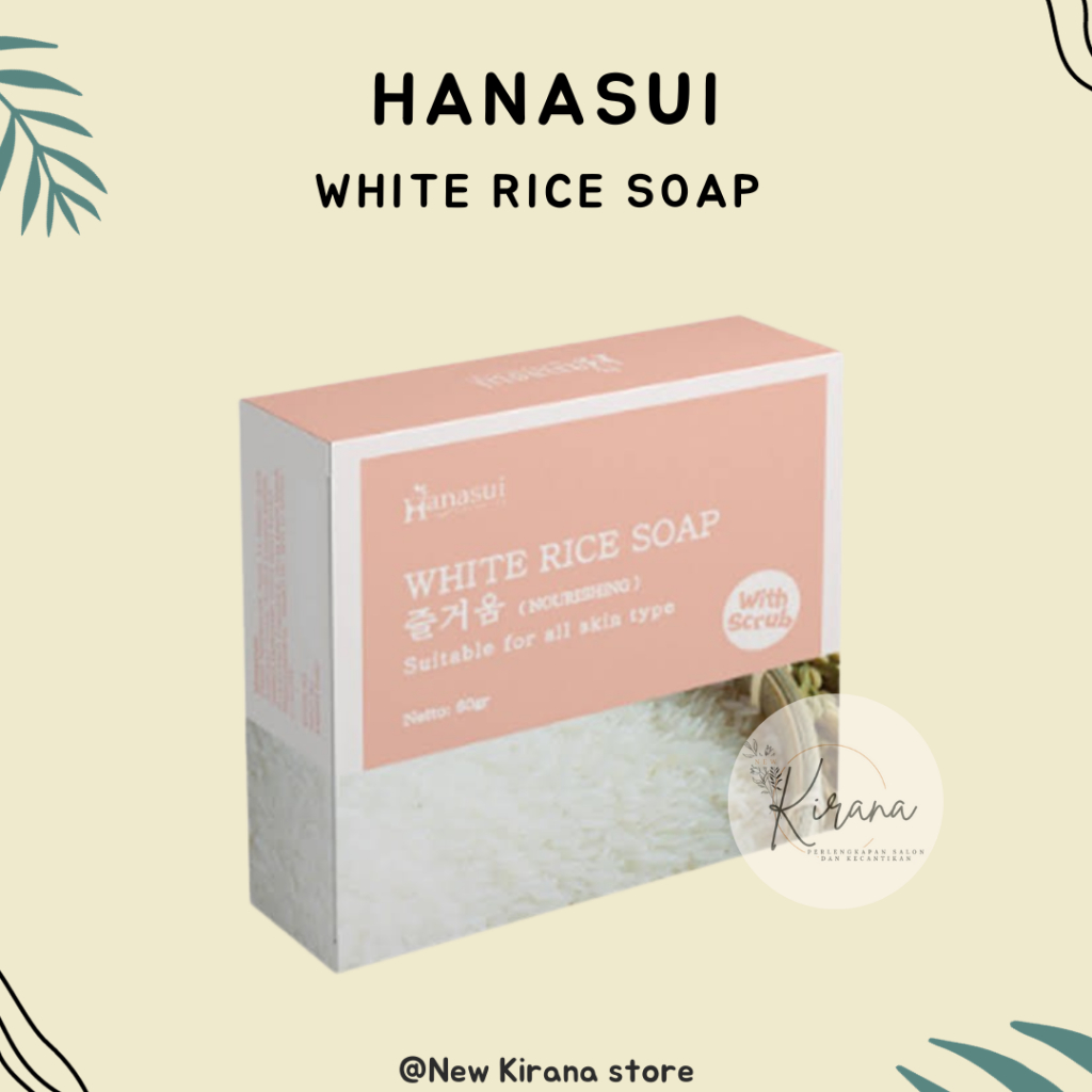 Sabun Batangan / Bar Soap Hanasui 60 Gram