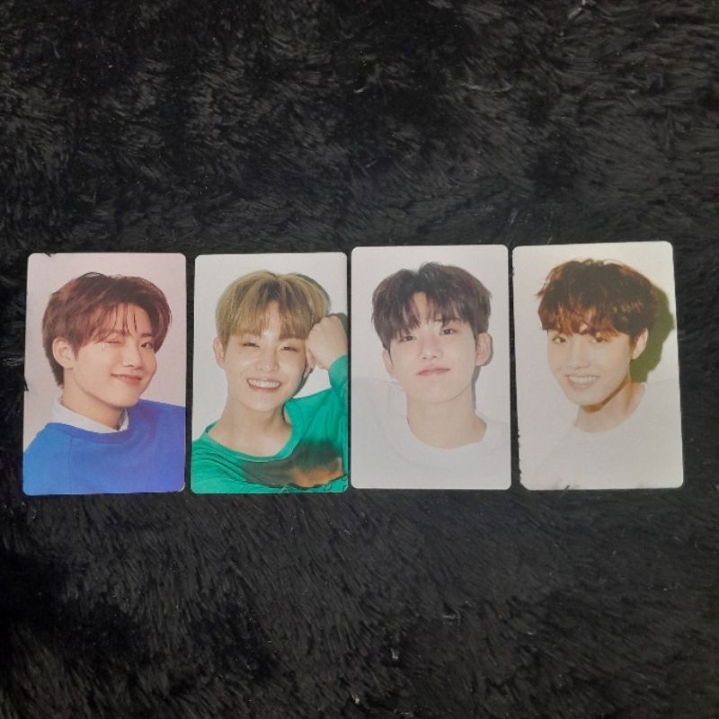 Official photocard Kim junkyu, park jihoon, kim doyoung md pop up jikjin Poca pc tworld wink 준규 지훈 도