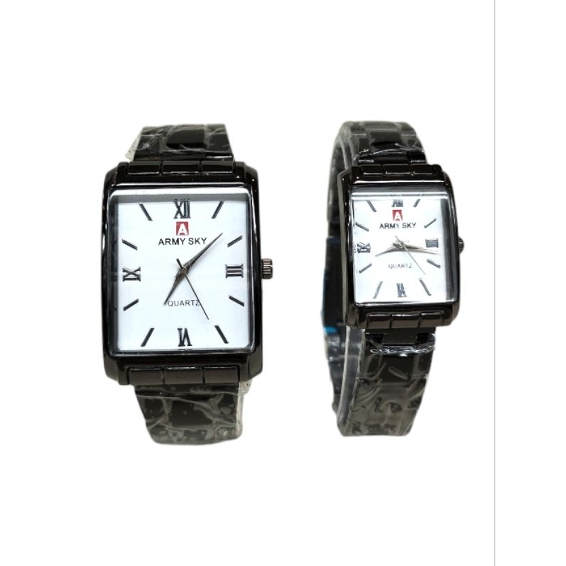 Jam Tangan Rantai Army Sky Couple 03
