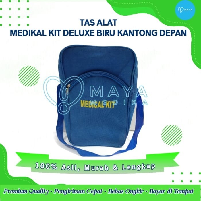 Tas Alat Medikal Kit Deluxe Kantong Depan