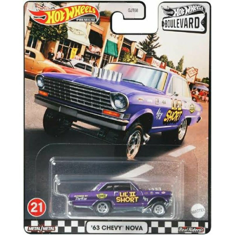 HotWheels Premium Boulevard - 63 Chevy Nova