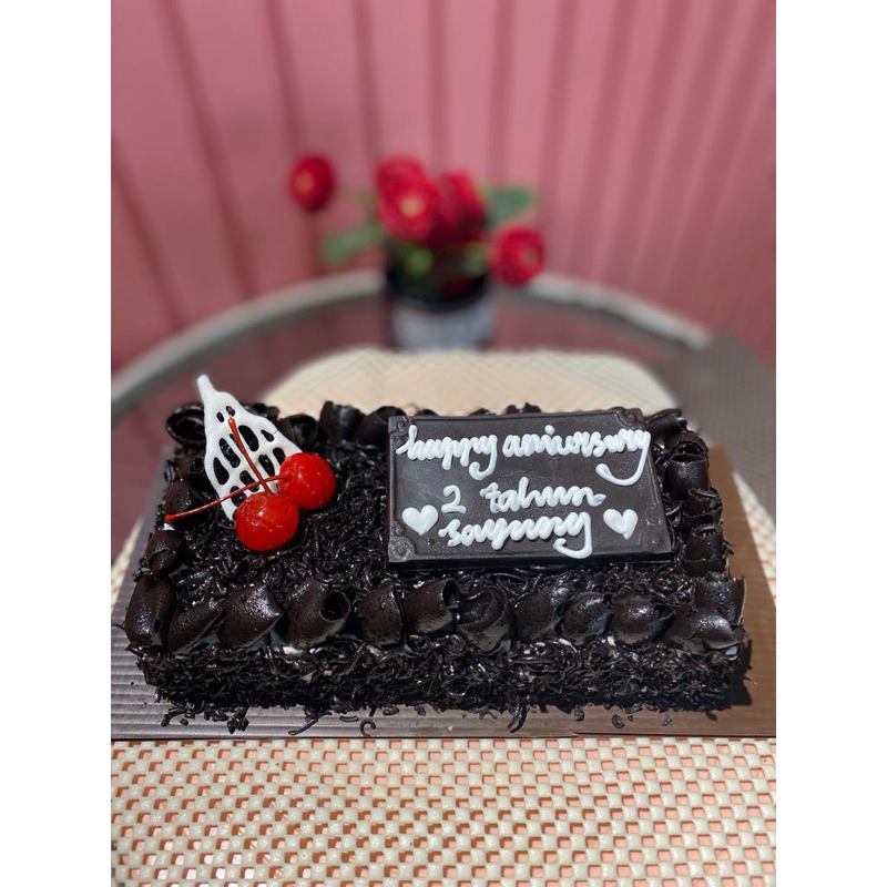 

blackforest tanpa coklat ucapan