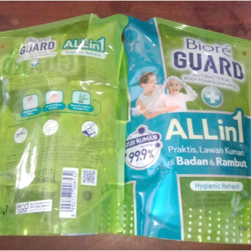 Biore All In 1 Hygienic Refresh 400Ml, Biore Guard Lively Refresh 400Ml, Biore Guard Active Antibact