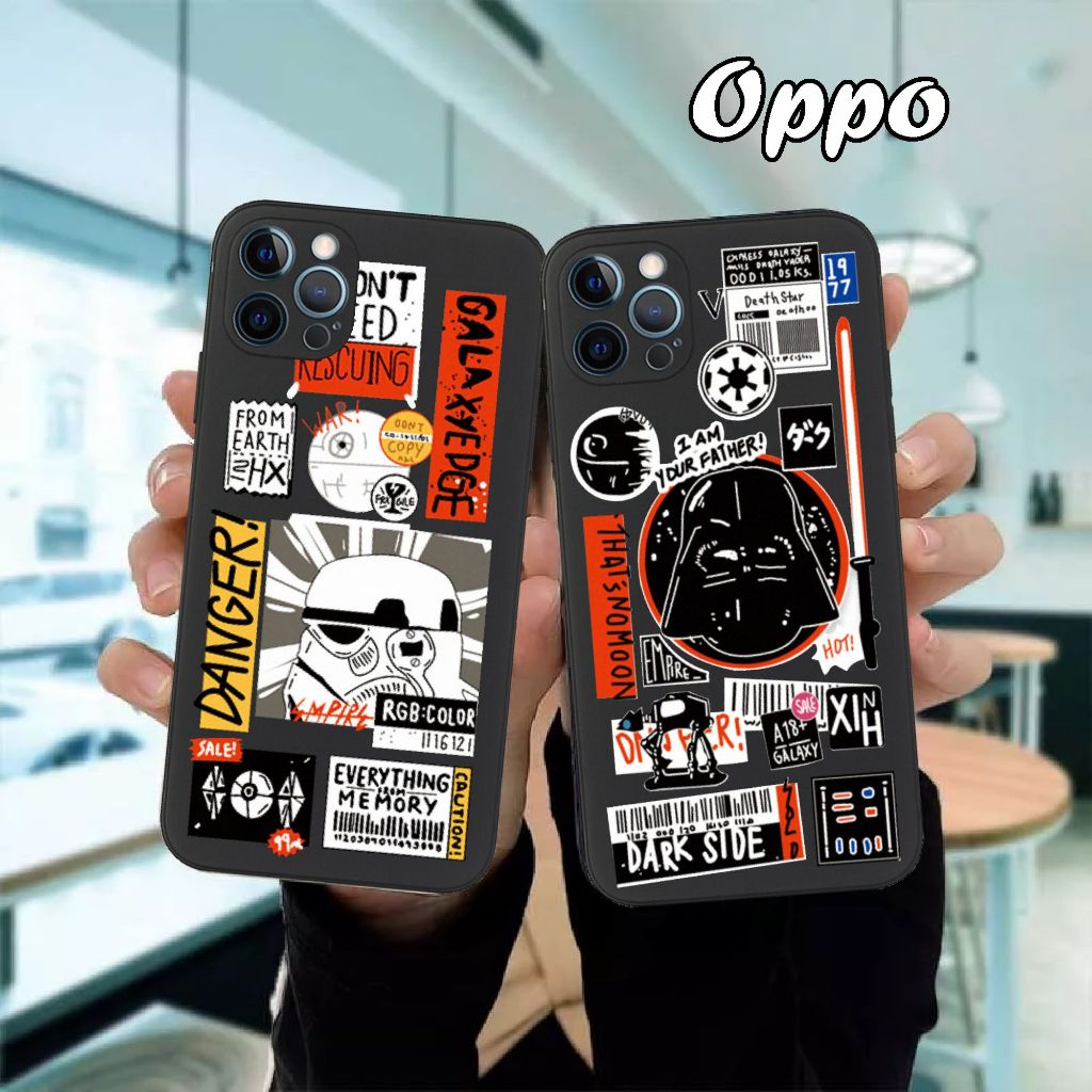 Case Star Wars OPPO A17 A16 A16s A16e A16K A77s A57 A76 A96 A15 A15s A74 A54 A53 A33 A52