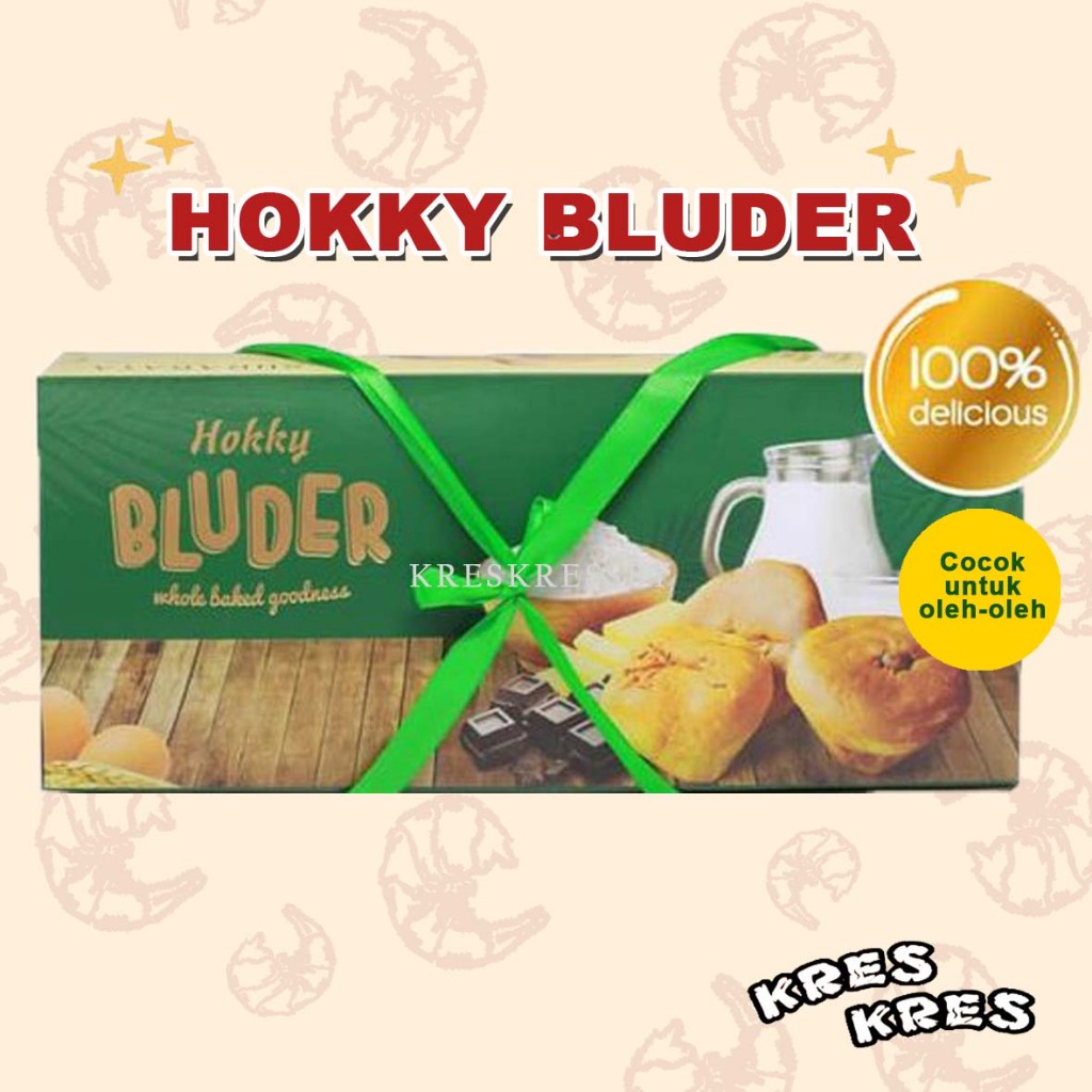 [ 1 Box isi 6 ] Hokky Bluder Gift Set