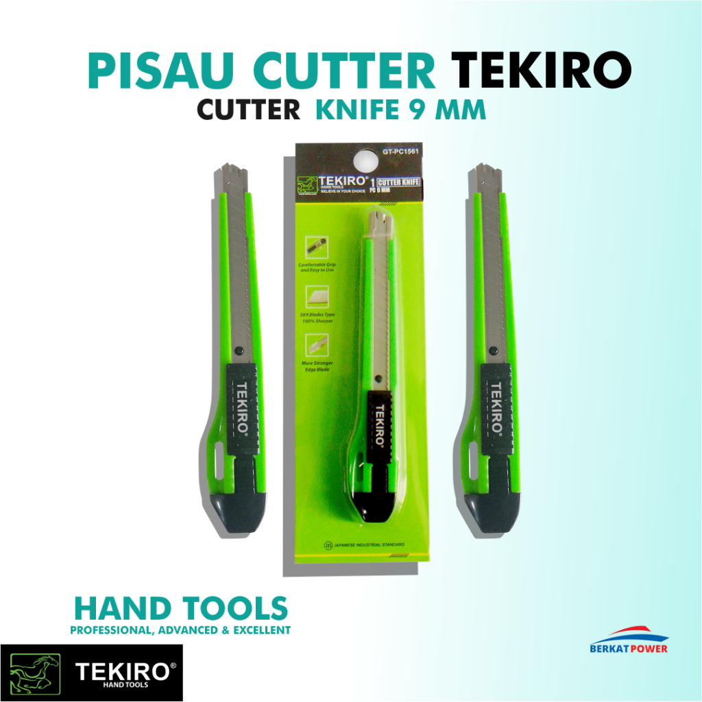 

Tekiro Cutter Kater Pisau Knife 9mm
