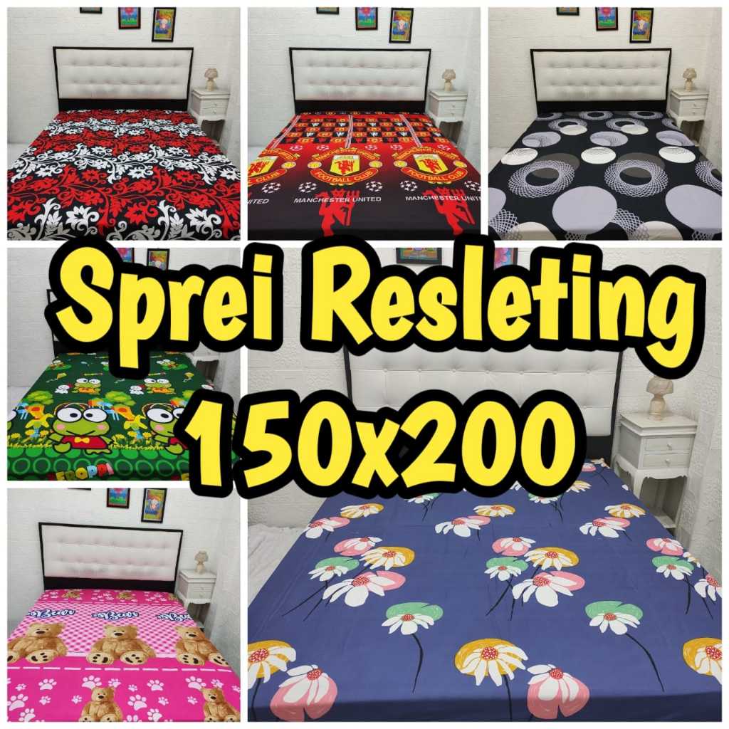 SPREI RESLETING 150X200,SARUNG KASUR,SARUNG KASUR BUSA RESLETING,URUNG KASUR BUSA RESLETING,SARUNG K