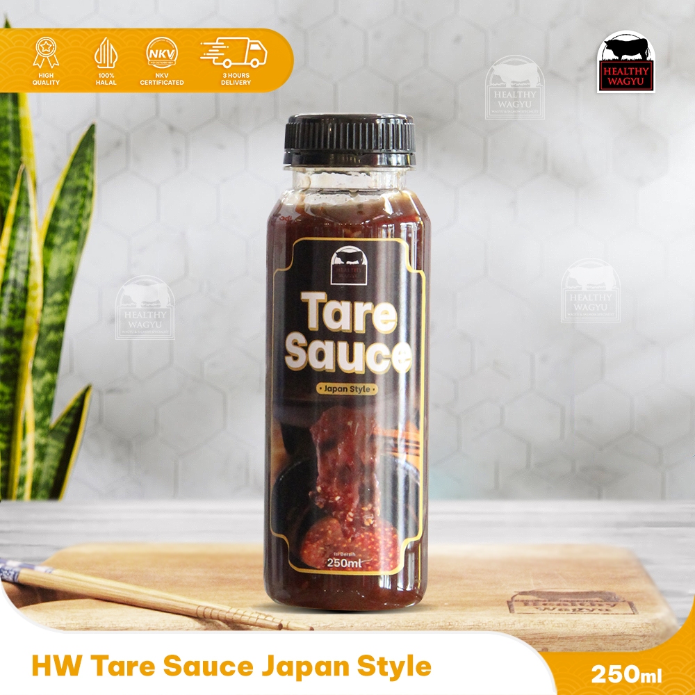 

Japanese Tare Sauce Halal 250ml Healthy Wagyu