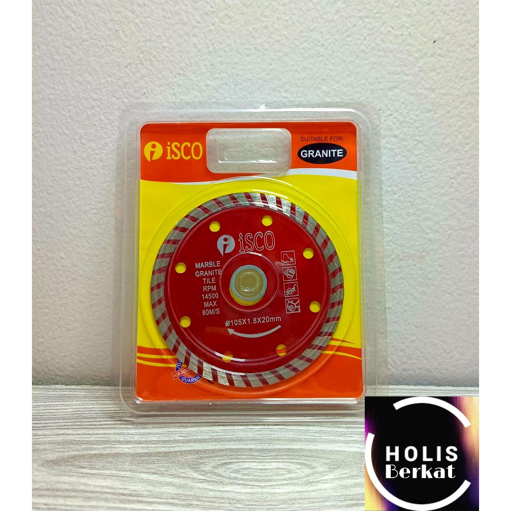 Mata Pisau Potong Diamond Wheel Keramik Marble Granit 4 Inch ISCO