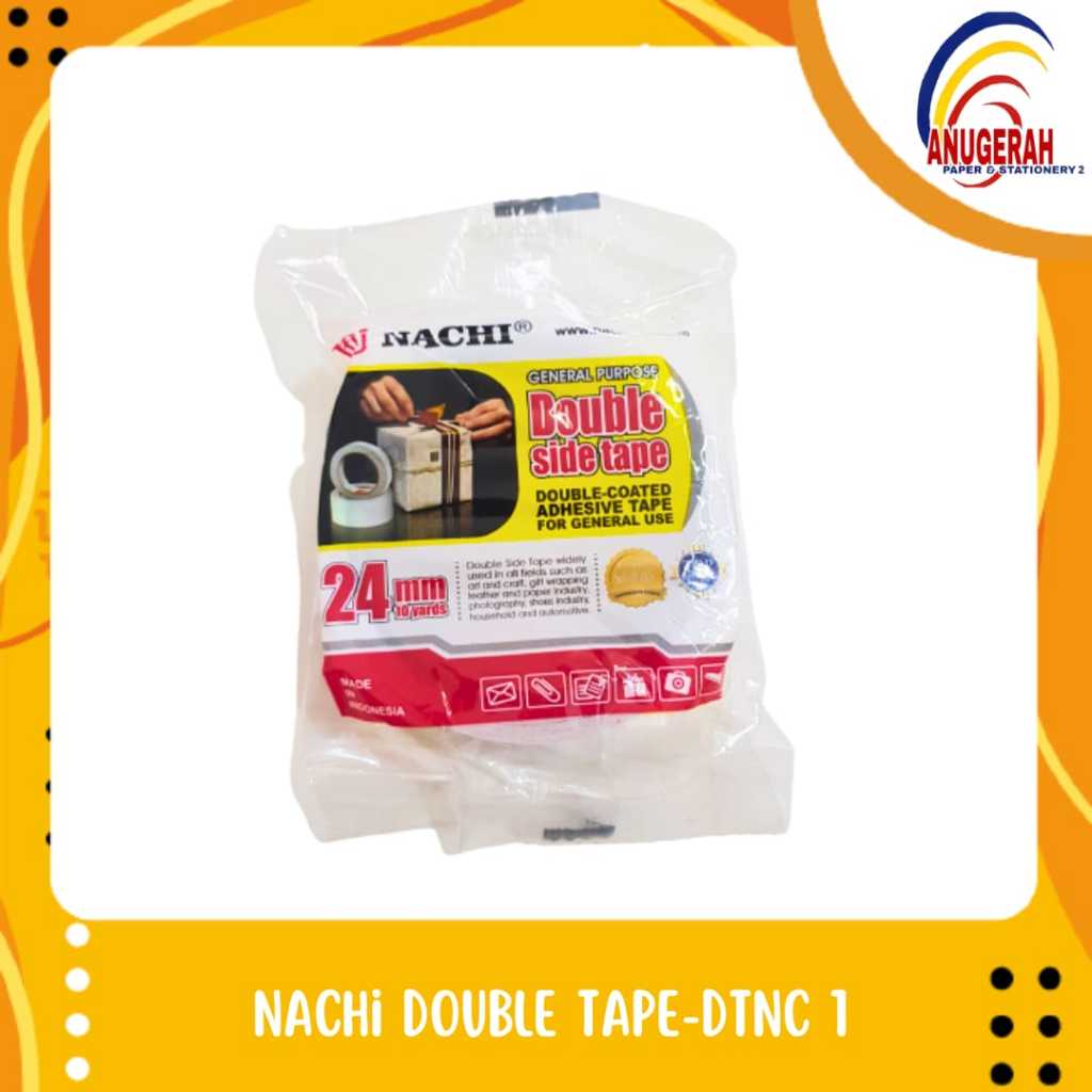 

ISOLASI DOUBLE TAPE NACHI 24MM (PCS)