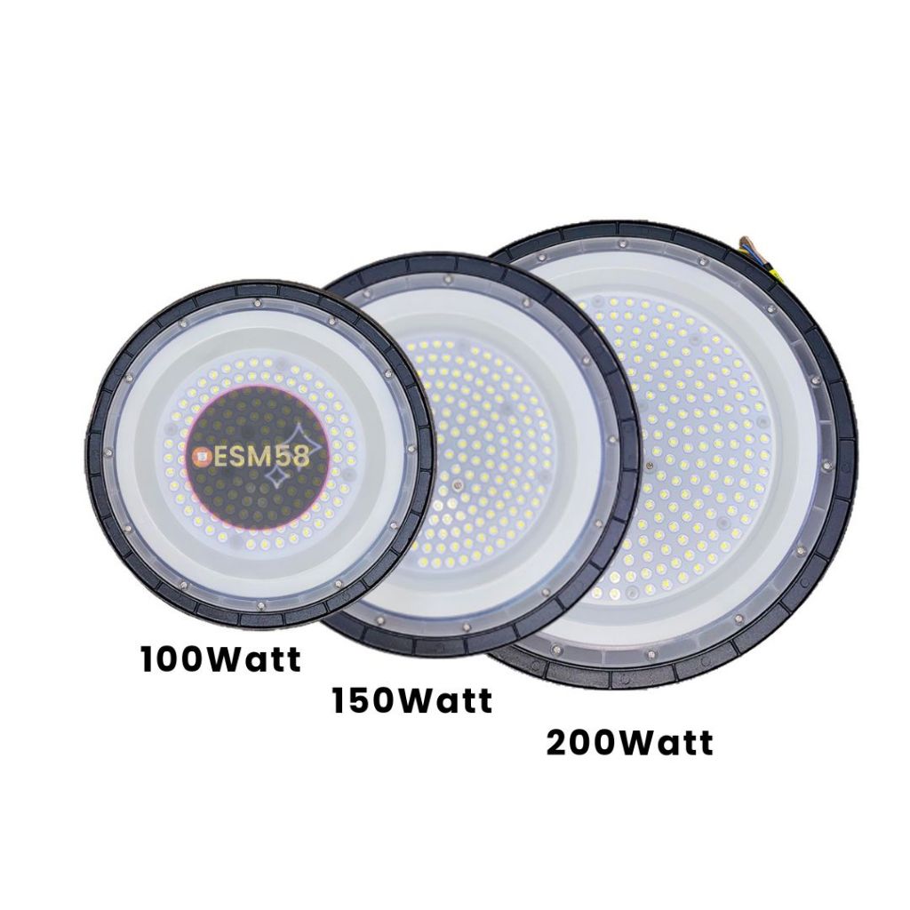 LAMPU GANTUNG 100Watt/LAMPU PABRIK 100Watt/LAMPU UFO 100Watt/ HIGH BAY LIGHT IP65 100Watt
