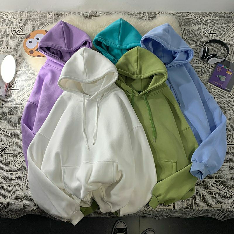 hoodie polos sweter unisex wanita natural hoodie oversize