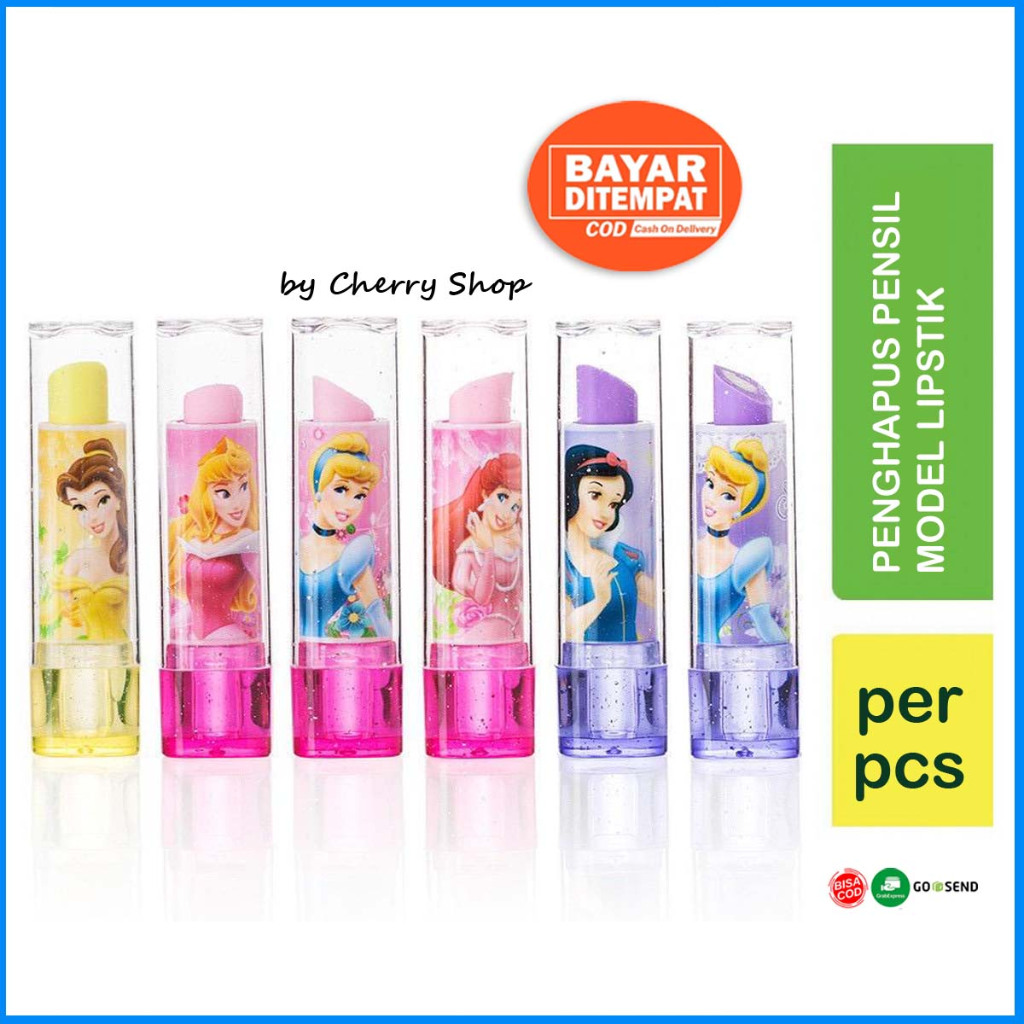 

[PER PCS] PENGHAPUS PENSIL MODEL LIPSTIK / STICK LIPSTIK LUCU