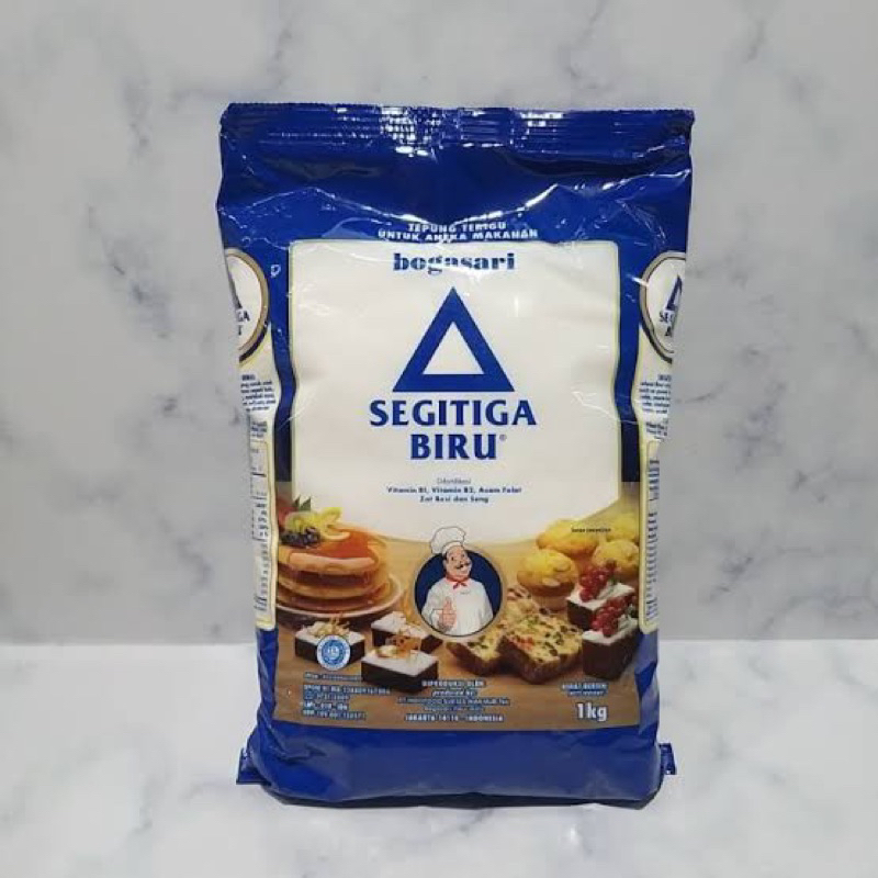 

Tepung Terigu segitiga Biru 1 Kg KIRIM INSTAN BANDUNG