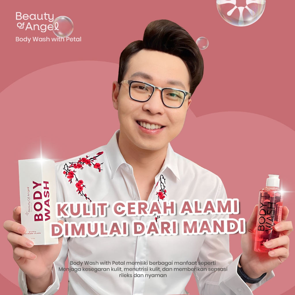 Beauty of Angel Sabun Cair 250 Ml BOA With Collagen DNA Salmon 10% Niacinamade Whitening & Hydrating