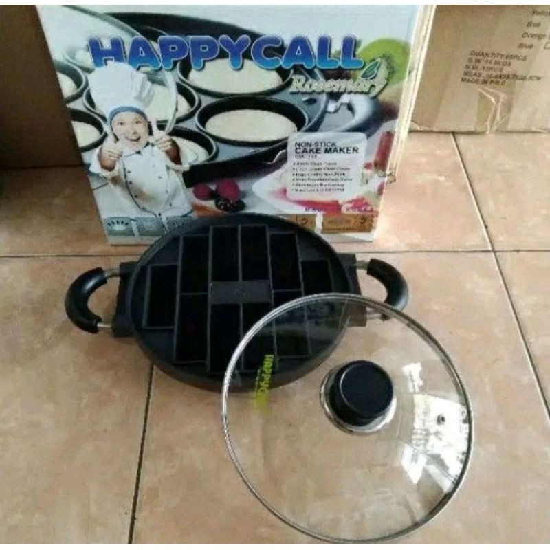 CETAKAN KUE PUKIS TEFLON HAPPYCALL