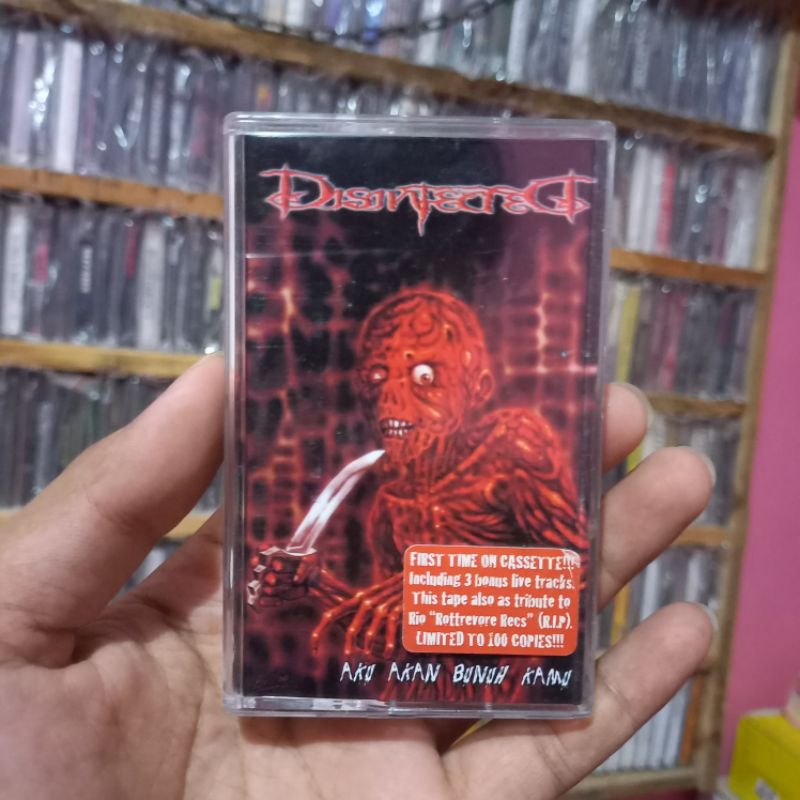 Kaset DISINFECTED - AKU AKAN BUNUH KAMU