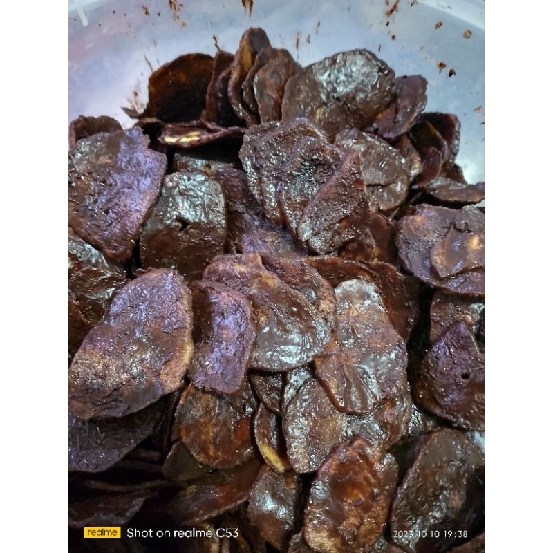 

keripik pisang coklat/varian rasa