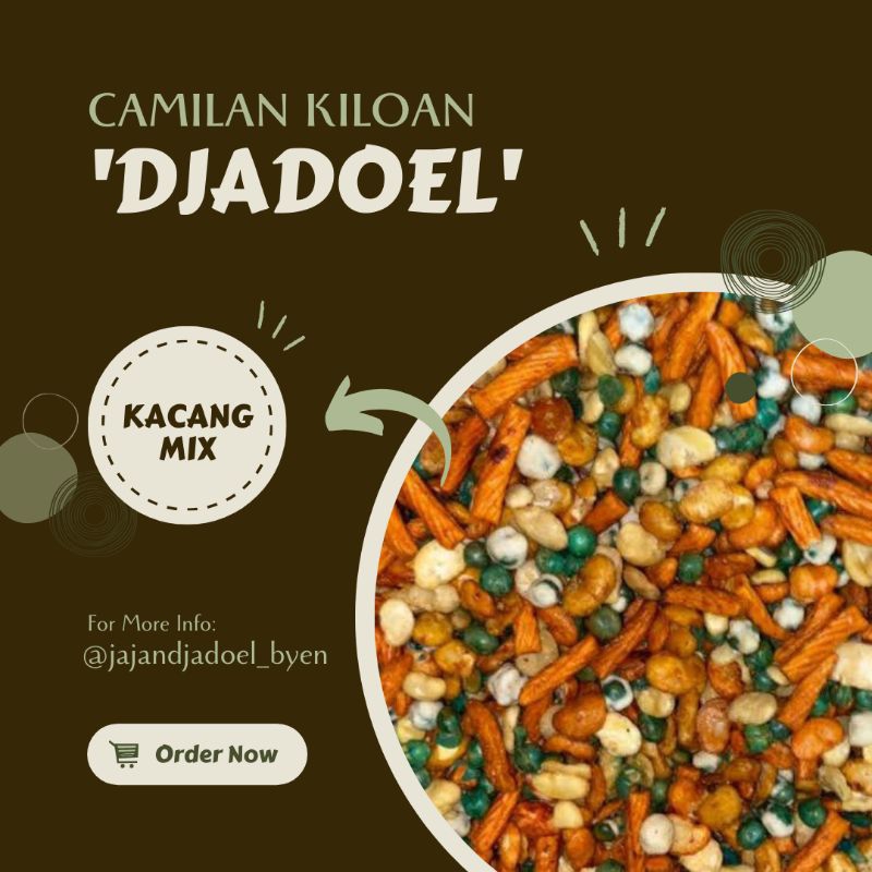 

[Snack kiloan murah enak] Kacang Campur | Kacang Mix 250gram