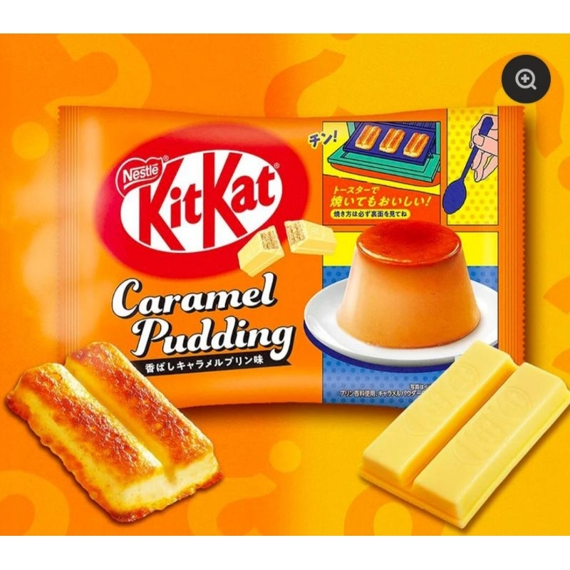 Jastip Jepang KitKat pudding Caramel