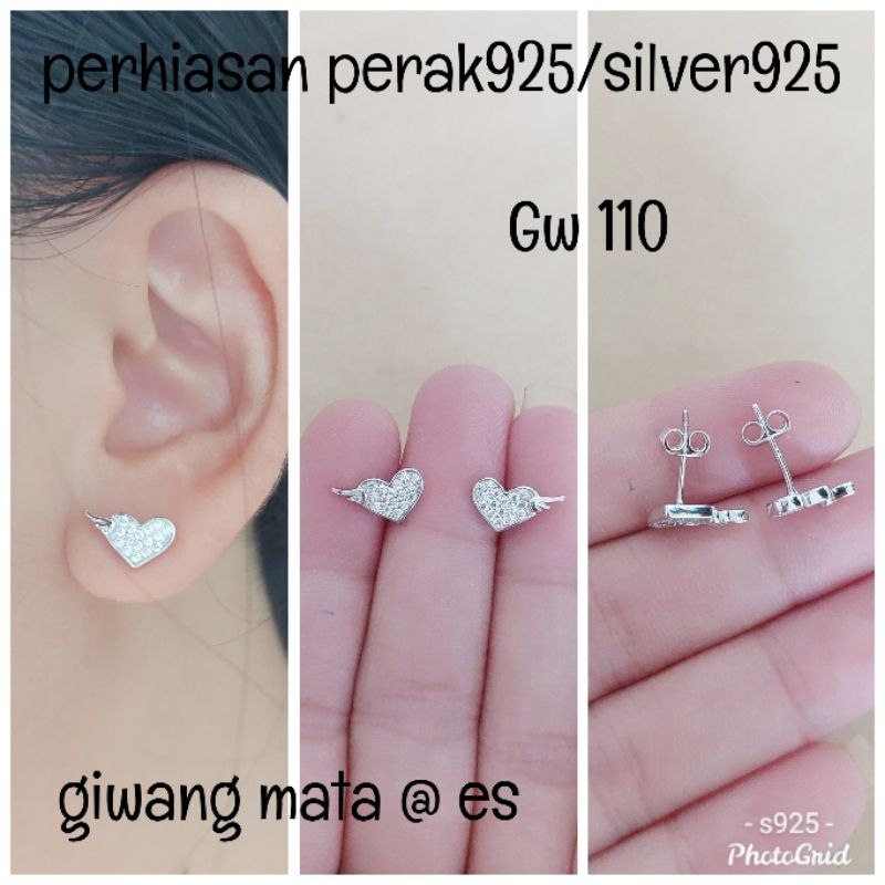 GIWANG LOVE WANITA LAPIS EMAS PUTIH GW 110