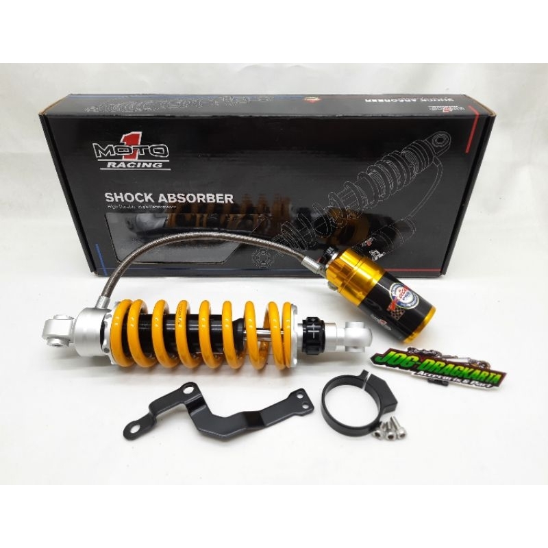 SHOCK MONO SHOCK BELAKANG TABUNG PISAH MOTO1 NINJA R SS MOTO1 RACING ORIGINAL