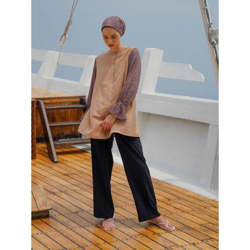 Aleza - Atasan Kemeja Wanita Nova Top