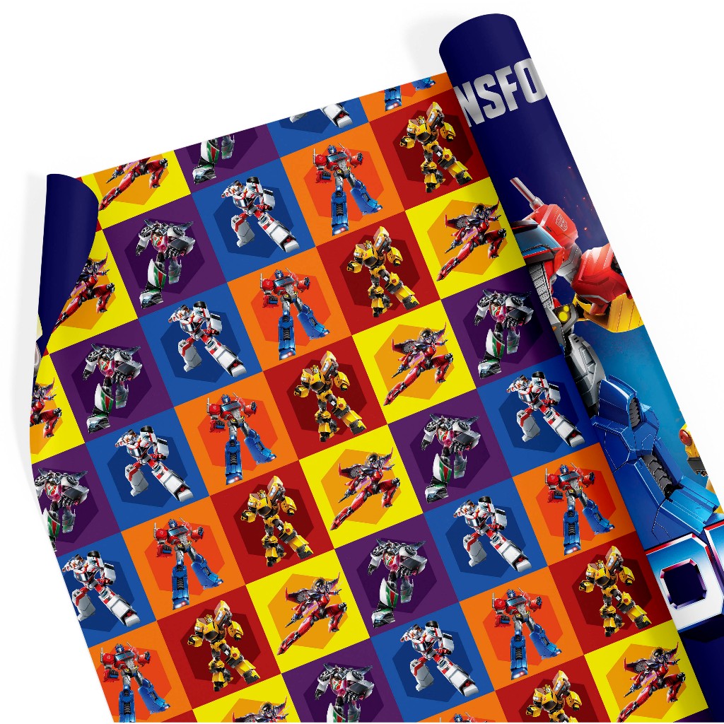 

WRAPPING PAPER - KERTAS KADO - TRANSFORMERS - TF118