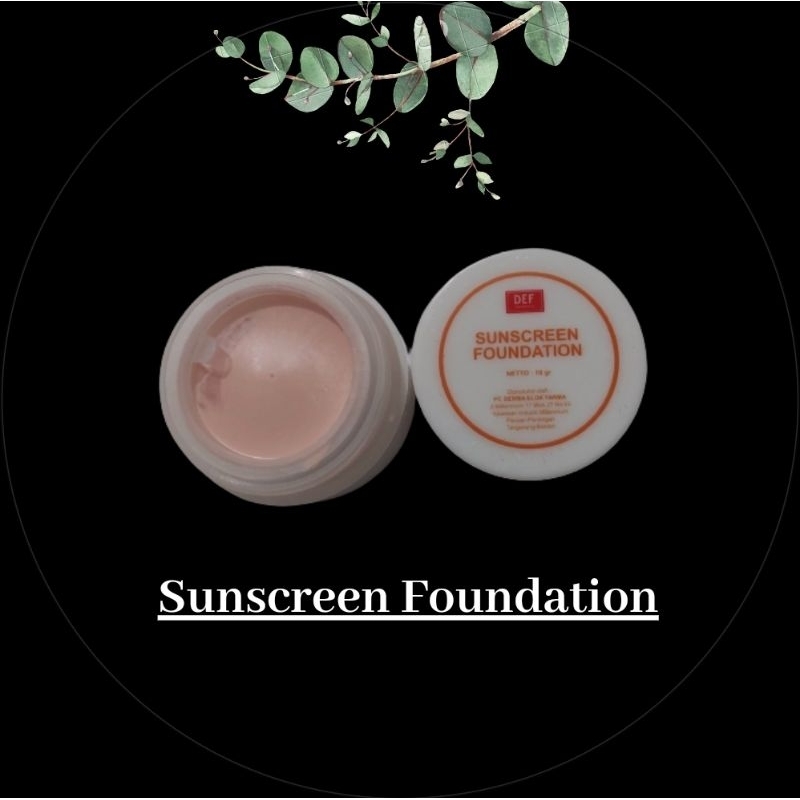 DEF SUNSCREEN FOUNDATION