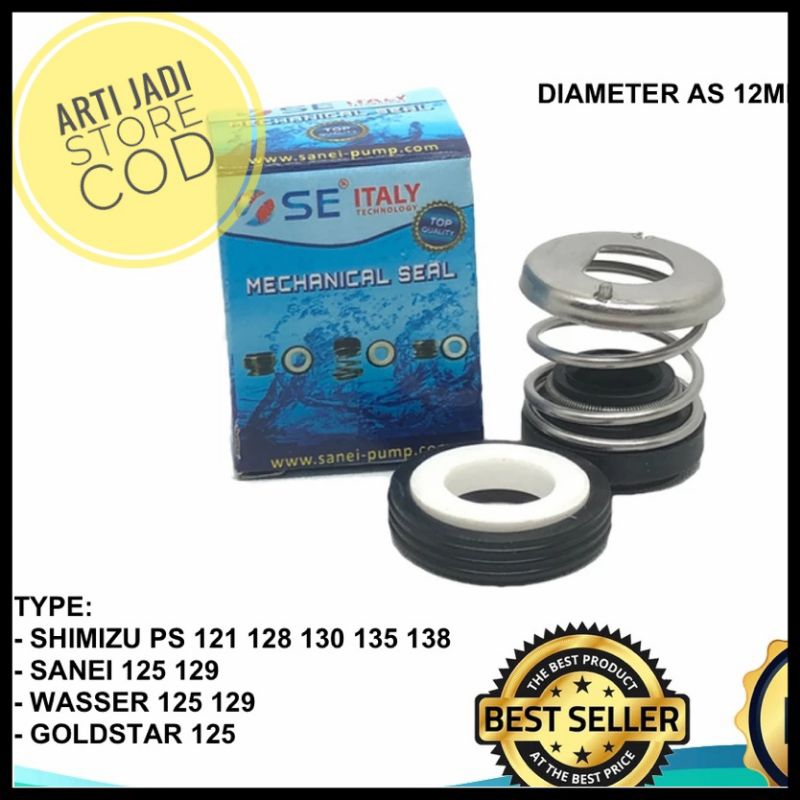 Seal Pompa Air Shimizu PS-128 130 135E